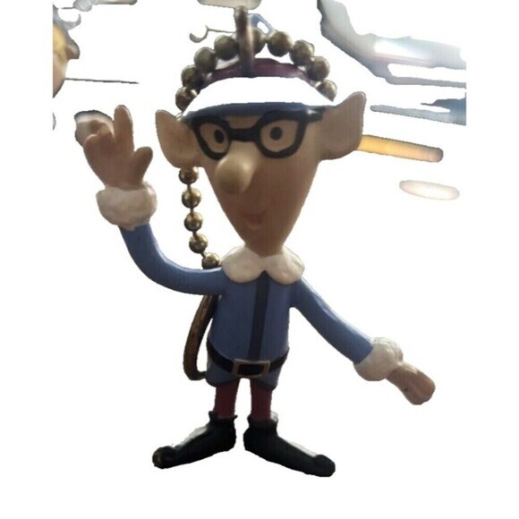 Memory Lane Lot of  3 Elf  Island Of Misfit Toy's Keychain Hermey‎ Christmas - Picture 8 of 9